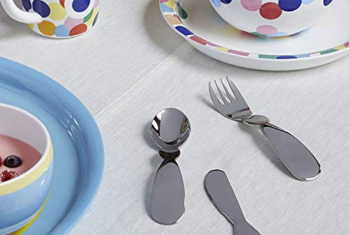 Alessi - Set Posate "Alessini" per Bambino in Acciaio Inox