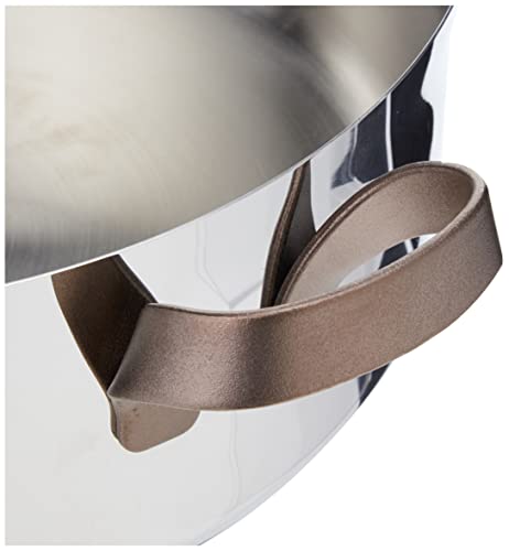 Alessi - Casseruola "Edo" in Acciaio Inox Marrone