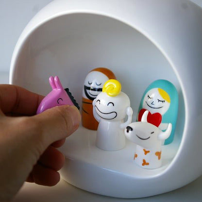 Alessi - White Nativity Scene