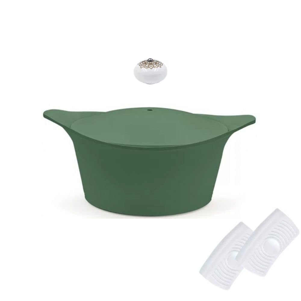 Cookut - Ma Jolie Cocotte Green Fougere 28cm