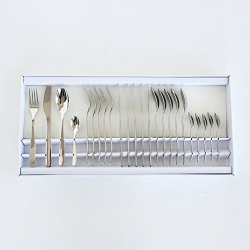 Alessi - 24 Piece Design Cutlery Set in Stainless Steel