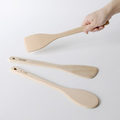 Alessi - Wooden Spoon, Skimmer and Spatula Set