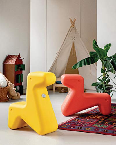 Alessi - Seduta "Doraff" di Design per Bambini in Polietilene Rosso