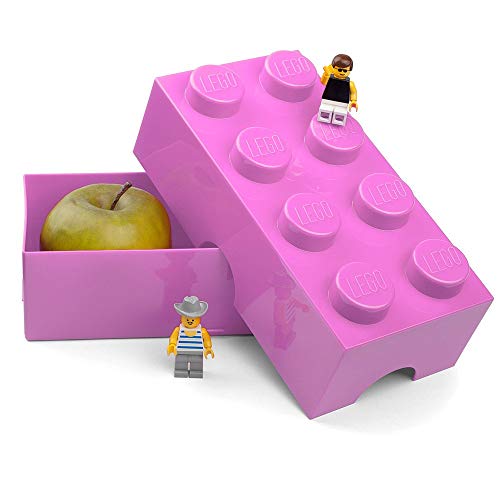 Lego - 8-stud pink food container