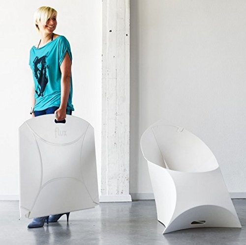 Flux - Poltrona Pieghevole Flux Chair Grigio Galet