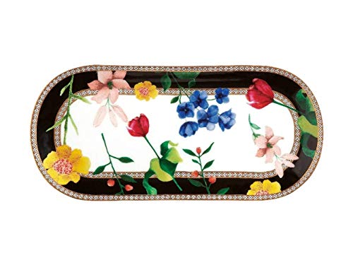 Maxwell &amp; Williams - Oval Tray "Contessa" 25x11.5 Black