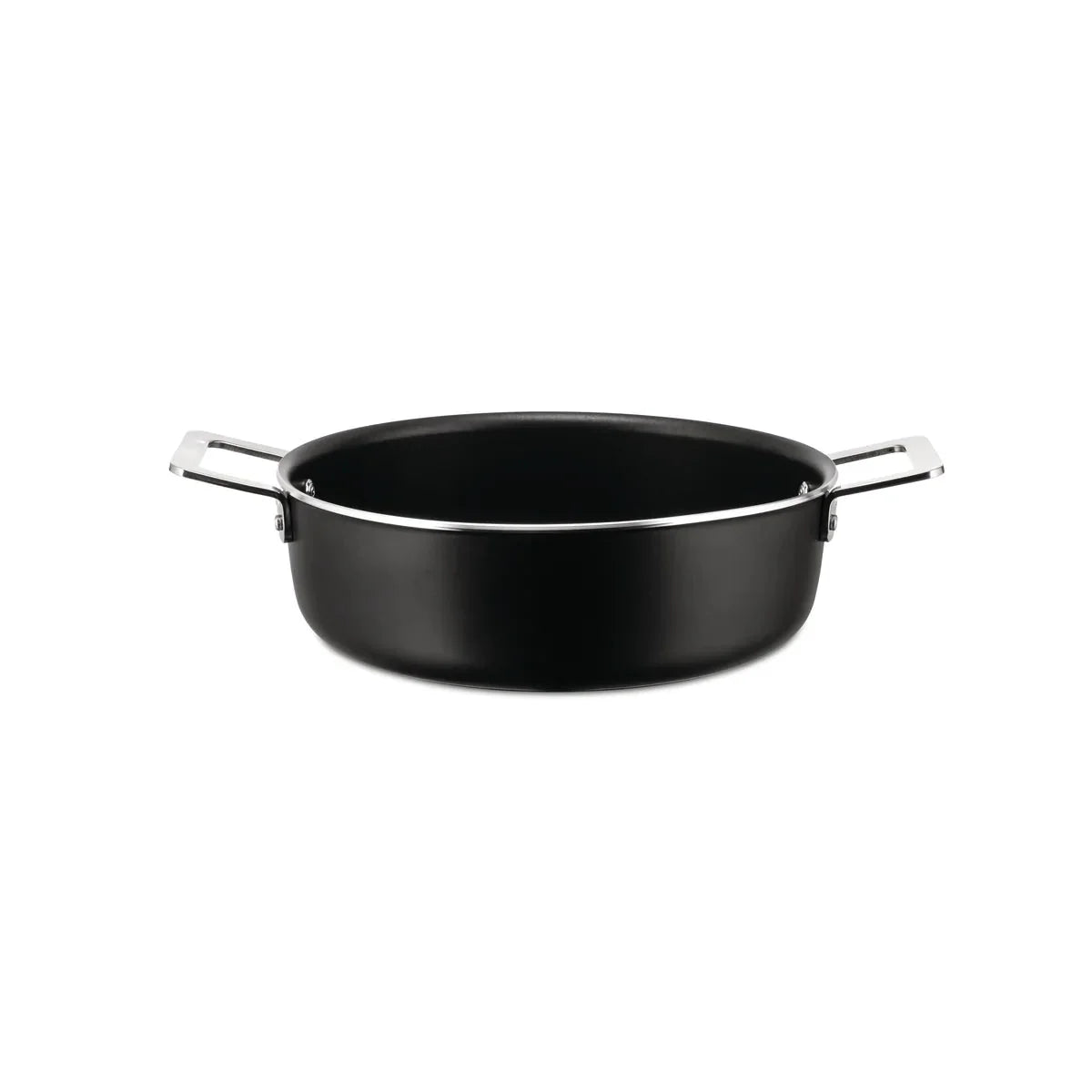 Alessi — Pots&Pans AJM102/24 AJM102/24B | Casseruola in alluminio anti