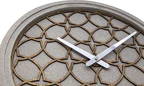 NeXtime - Wall Clock "Concrete Love" 39cm