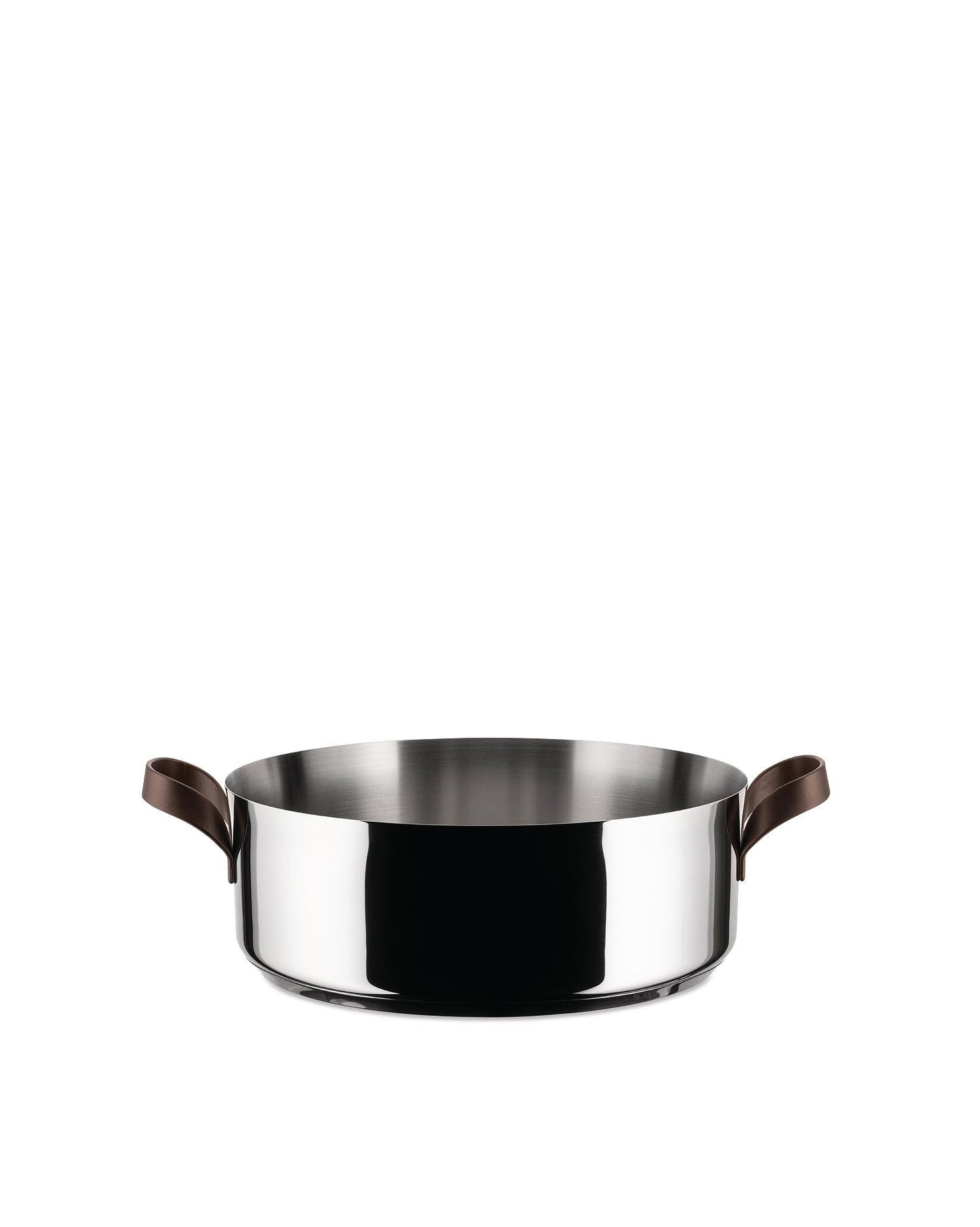 Alessi - Casseruola "Edo" in Acciaio Inox Marrone 24cm