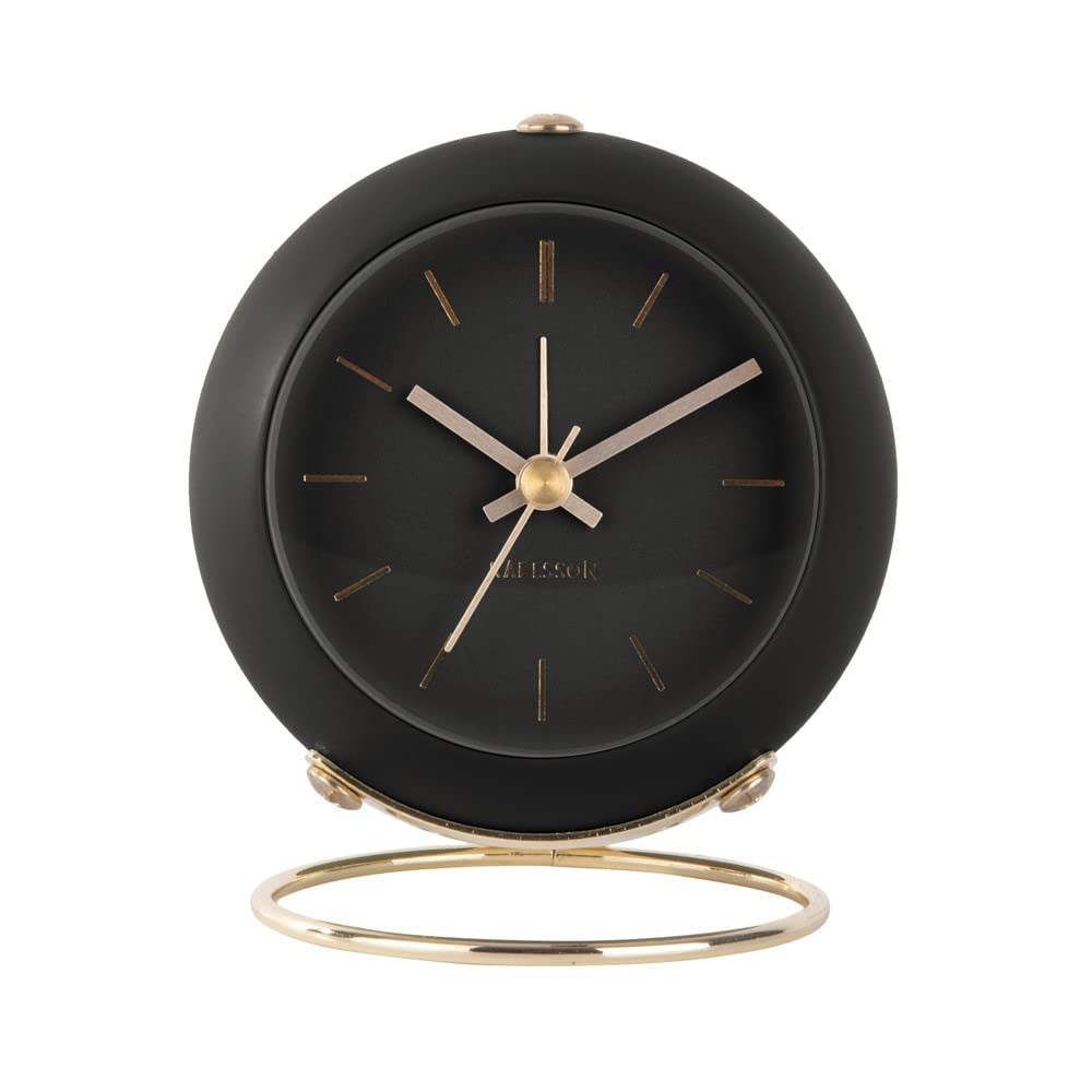 Karlsson - Sveglia "Clock Globe" Nera