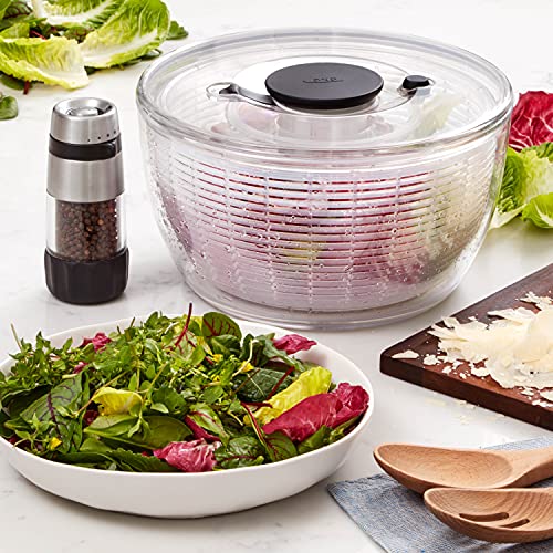 OXO - Centrifuga per Insalata in Acciaio Inox