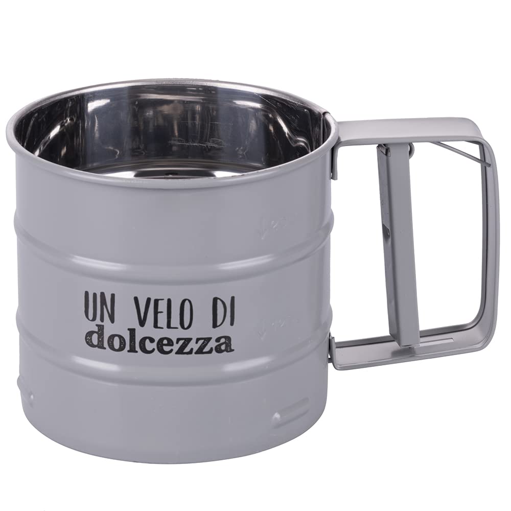 Villa d'Este Home Tivoli - Stainless Steel Flour Sieve