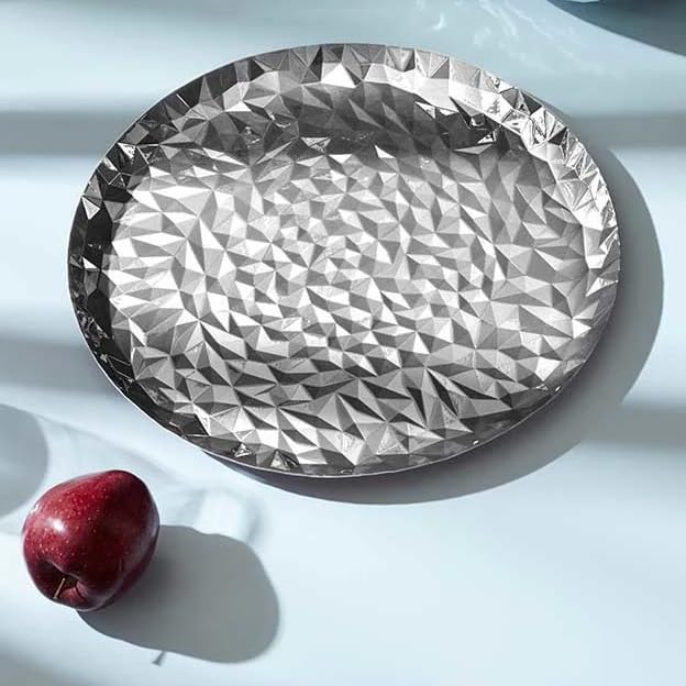 Alessi - Round Tray "Joy" in Colored Steel 40cm