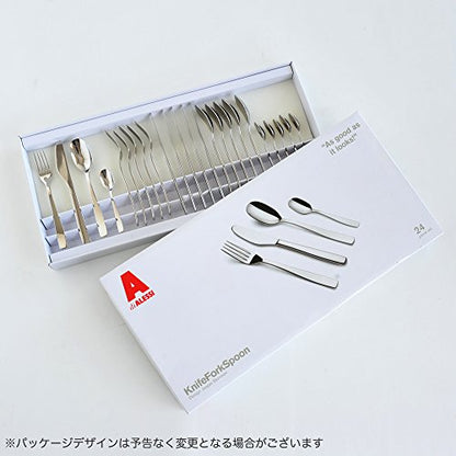 Alessi - 24 Piece Design Cutlery Set in Stainless Steel