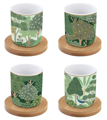 Easy Life - Set of 4 Coffee Cups "Coffee Mania"