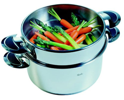 Fissler - Pentola a Vapore 24cm 3 Pezzi