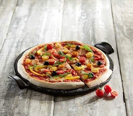 Emile Henry - Piatto per Pizza BBQ 37cm Papavero