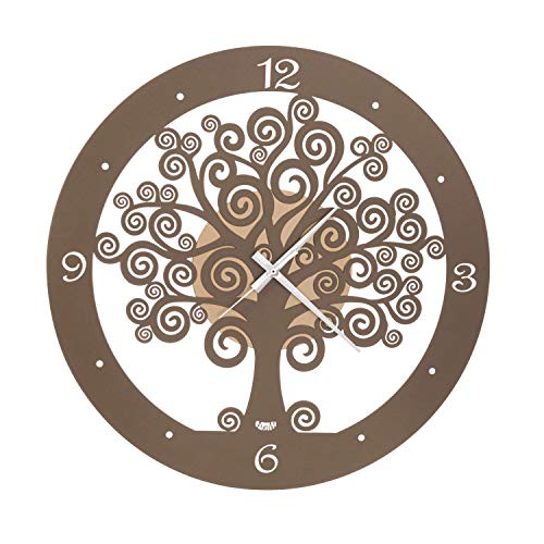 Arts &amp; Crafts - "Tree of Life" Wall Clock 55cm