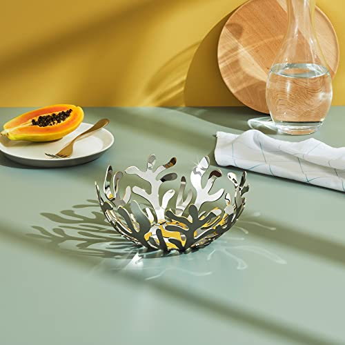 Alessi - "Mediterraneo" Fruit Bowl in Stainless Steel