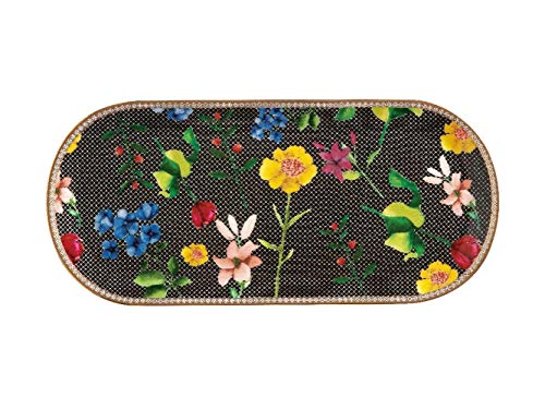 Maxwell &amp; Williams - Oval Tray "Contessa" 33x15 Black