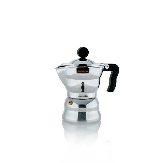 Alessi — AAM33/3 | Moka Espresso Mendini, Alluminio 3 Tazze