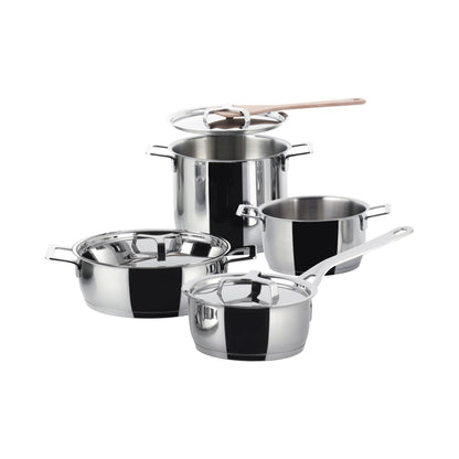 Alessi - Stainless Steel Pot "Pots &amp; Pans" 24cm