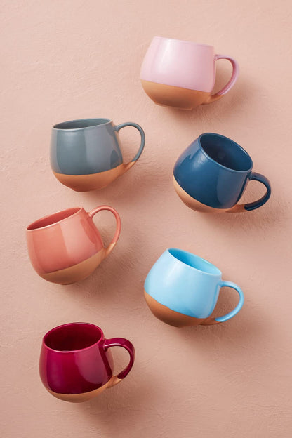 Maxwell & Williams - Tazza "Eclipse" Rosa 450ml in Ceramica