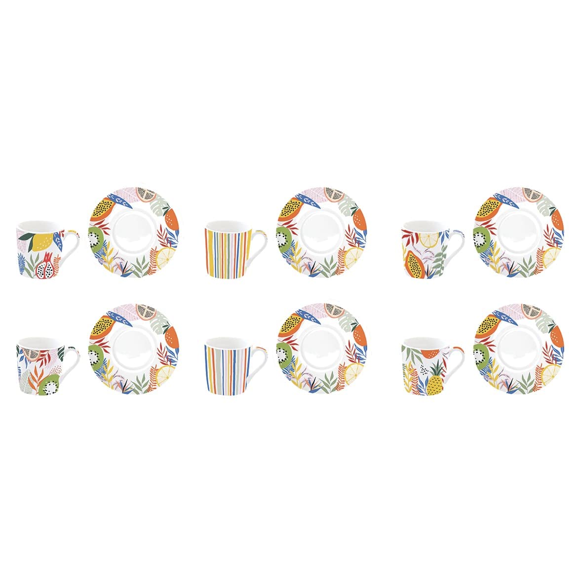 Easy Life - Set of 6 Coffee Cups