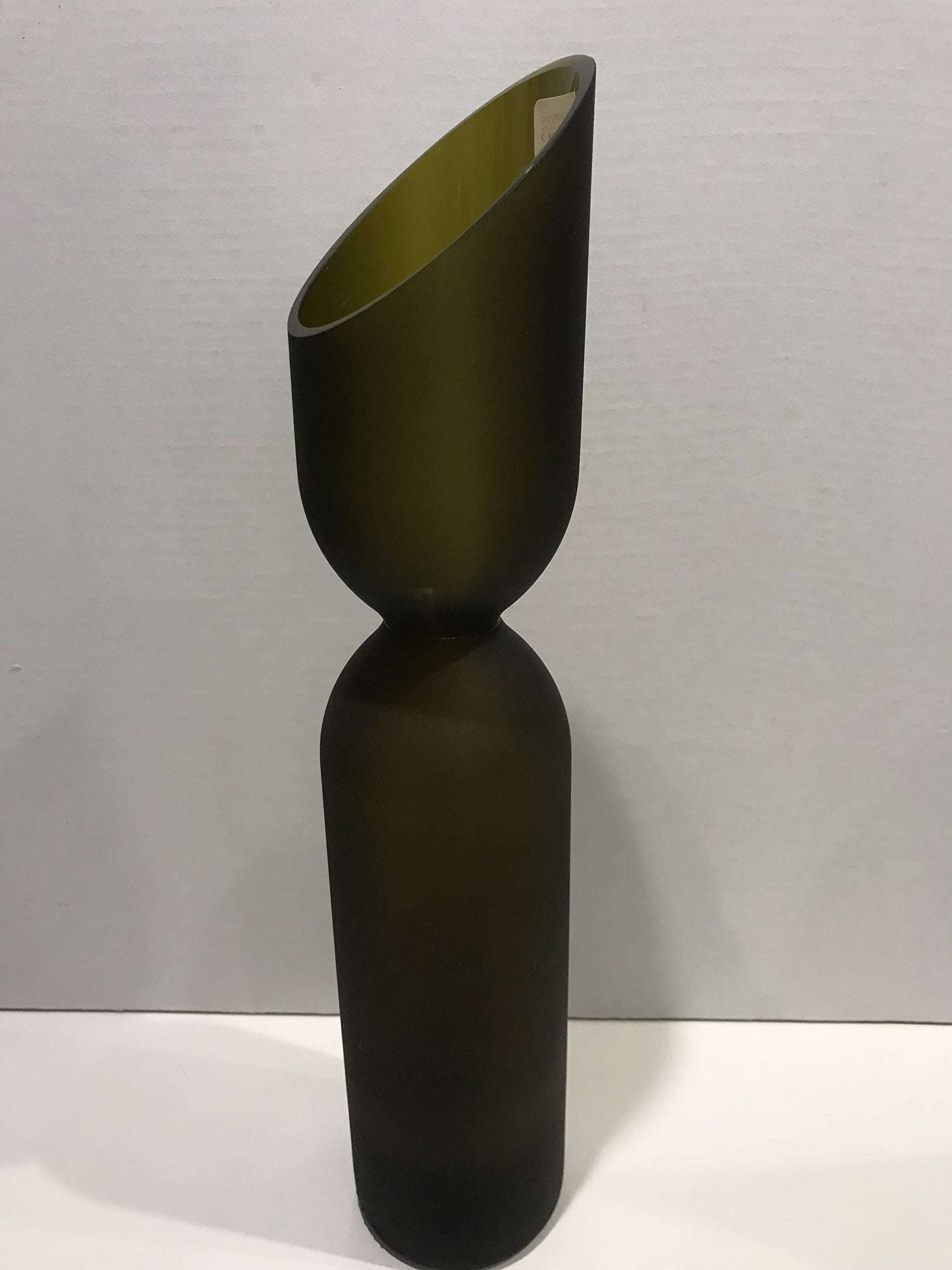 Brown decorative vase 37 cm