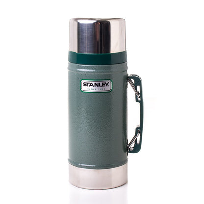 Stanley Classic Thermos 10-01229-001 24oz Wide Mouth Stainlesssteel Bottle