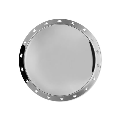 Alessi - Round Tray "Mini Girotondo" in Stainless Steel