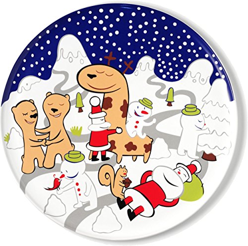 Alessi - Ceramic Panettone Plate "The Hug Plate"