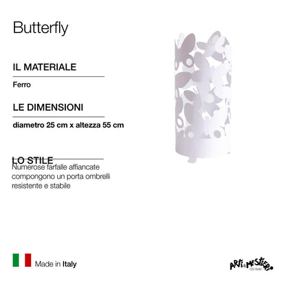 Arti & Mestieri - Porta Ombrelli "Butterfly"