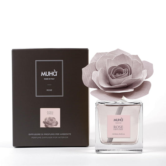 Muhà - Diffusore di Profumo per Ambiente 100ml "Rosa Diffuser"