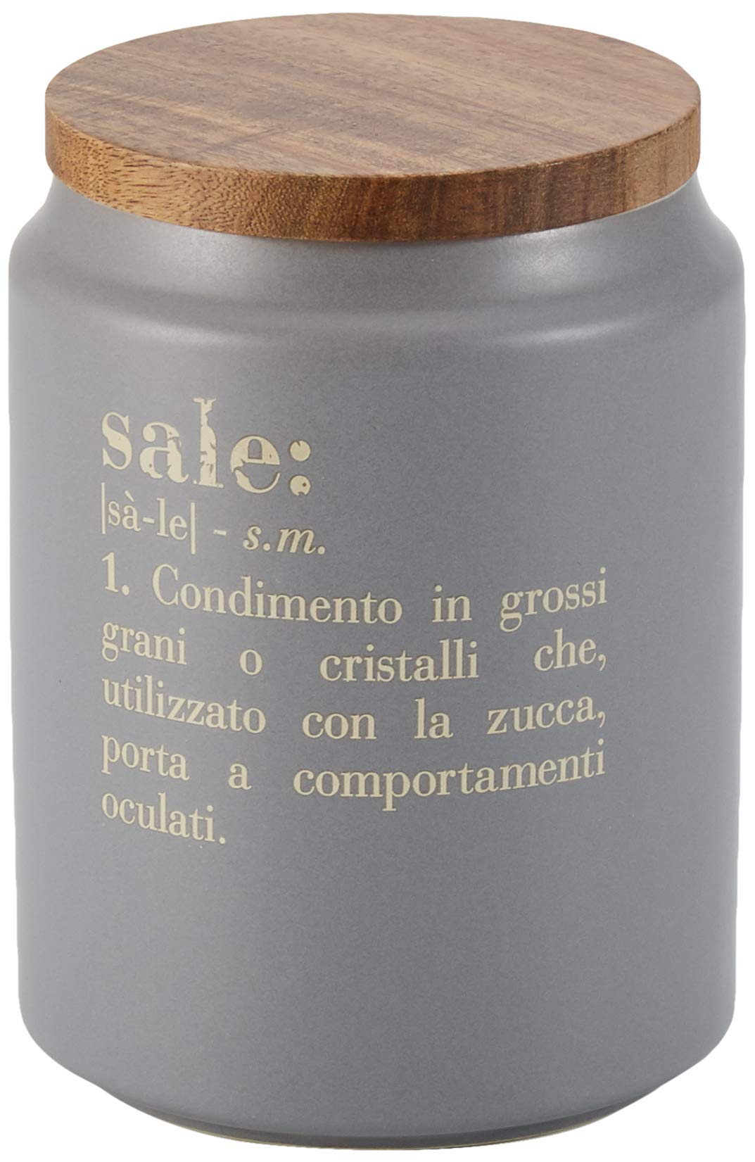 Villa d'Este Home Tivoli - Salt Jar "Victionary" 10,5x15