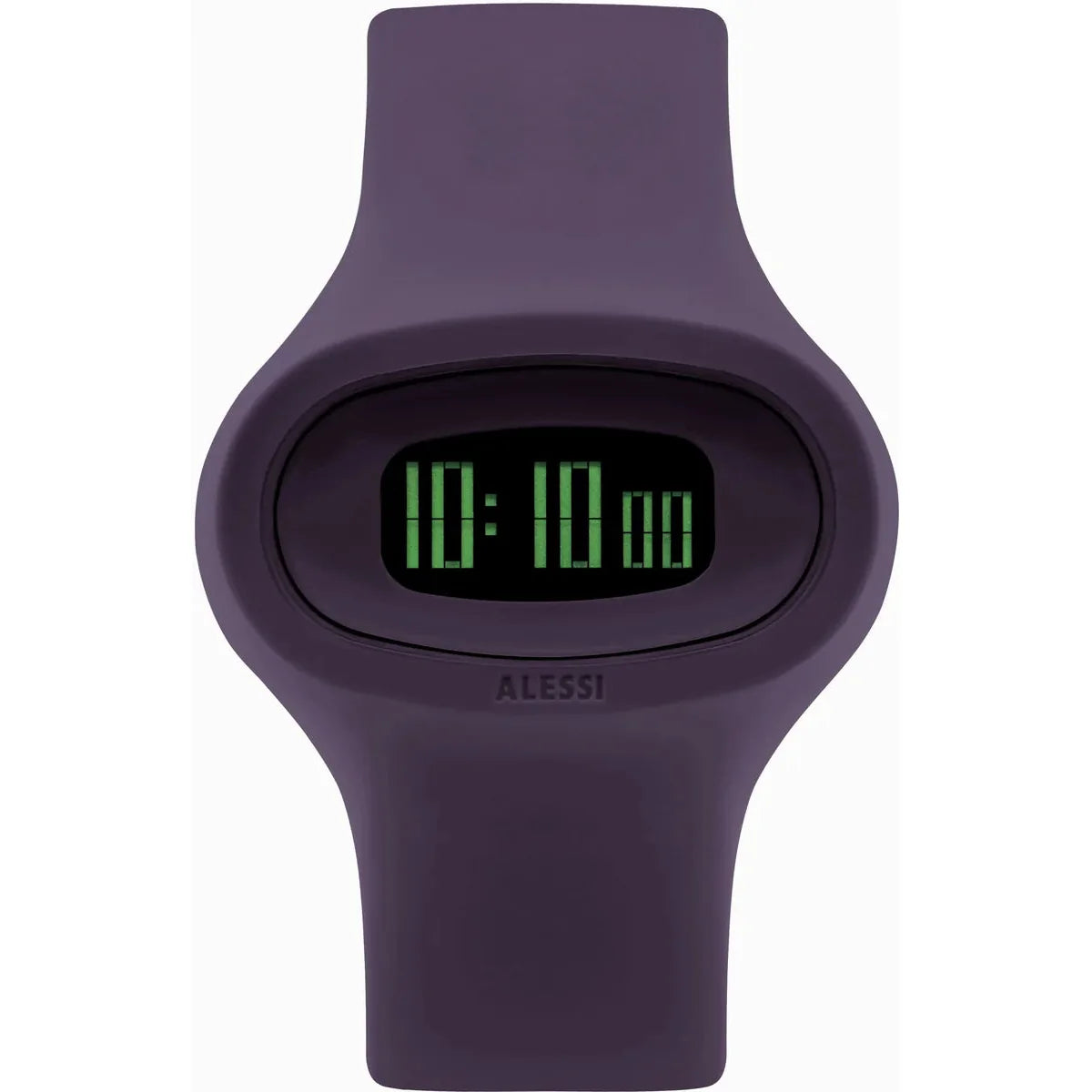 Alessi — Jak AL25004 | Orologio da polso in poliuretano viola
