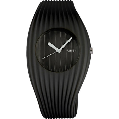 Alessi — Grow Watch AL26000 | Orologio da polso in poliuretano nero