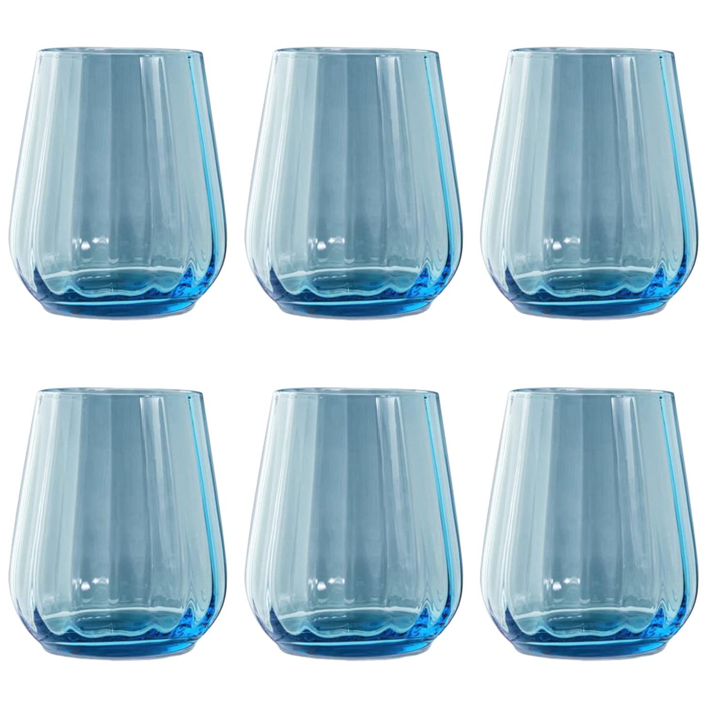 Livellara - Set of 6 "Tumbler" Glasses