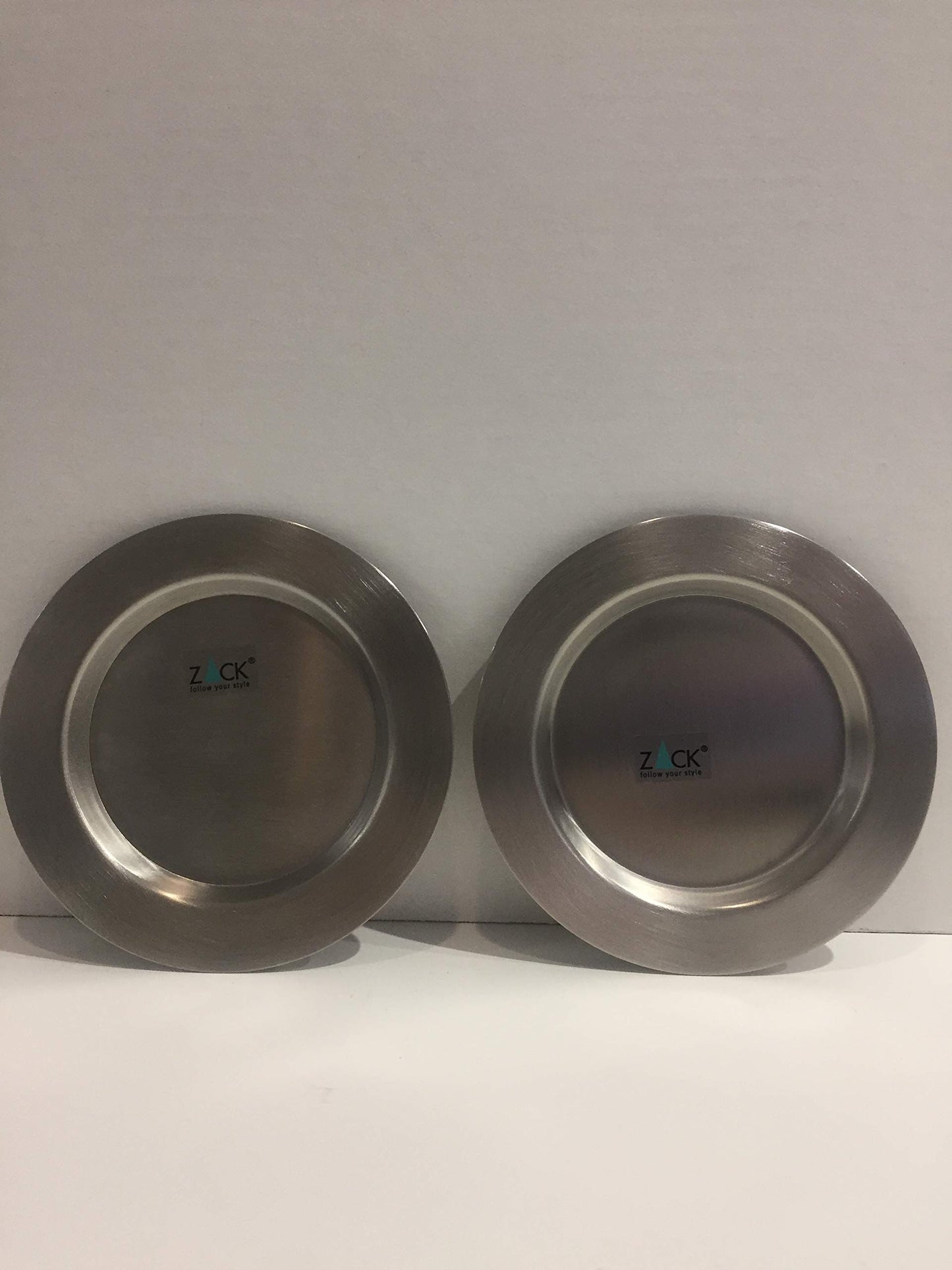 Zack - Set of 2 Stainless Steel Bottle Coasters