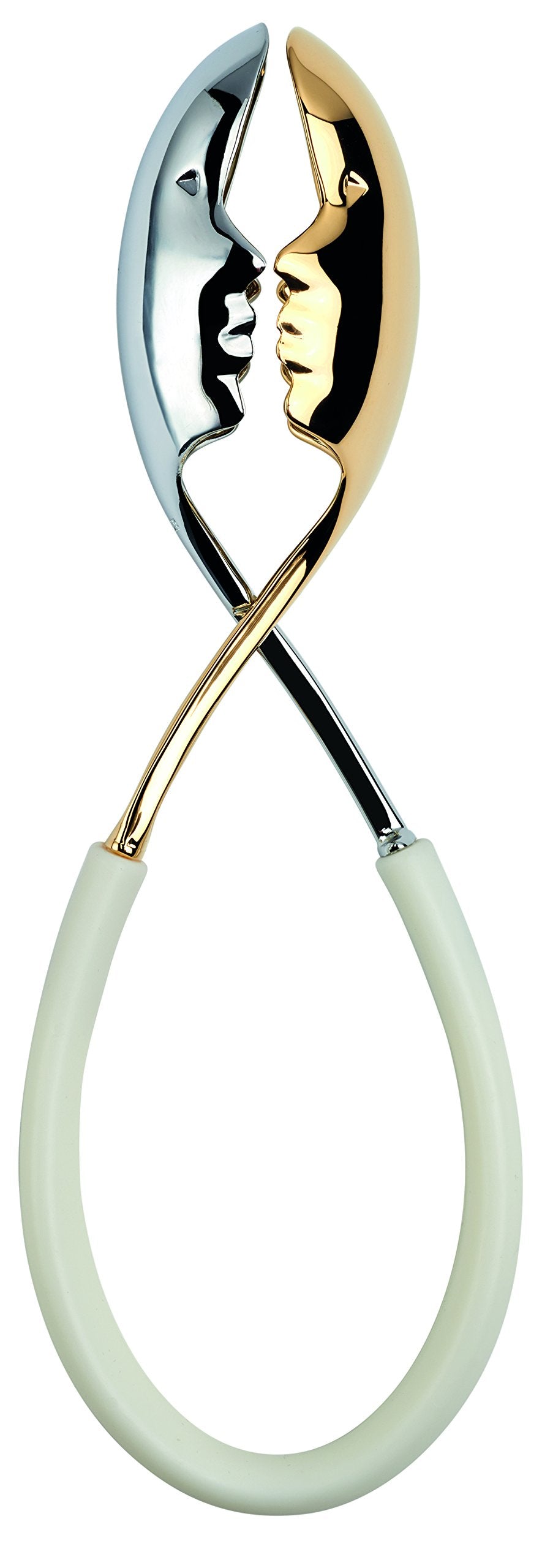 Bugatti - Kiss Salad Tongs with 24kt Gold Grip