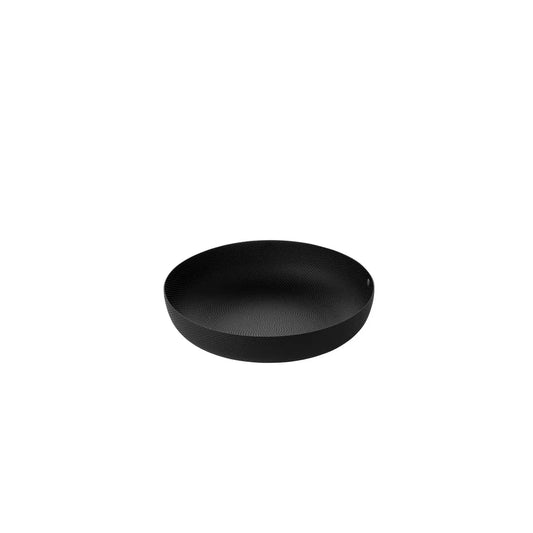 Alessi — JM17/21 BT | Cestino rotondo nero Jasper Morrison