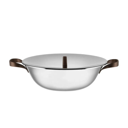 Alessi — EDO PU308 | Wok in trilamina design Urquiola