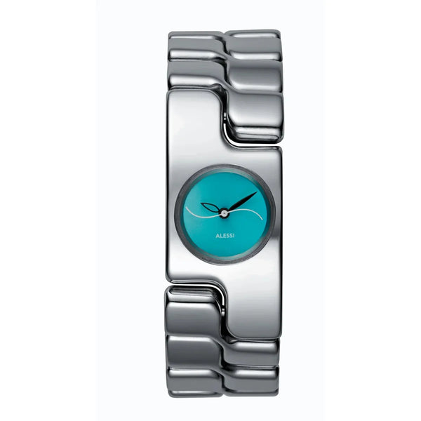 Alessi — Mariposa AL15001 | Orologio da polso acciaio blu — Alessi