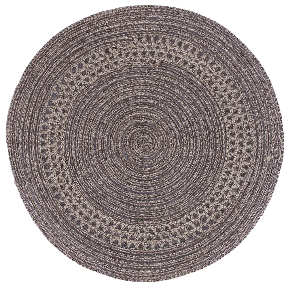 Villa d'Este Home Tivoli - Set of 6 Round Placemats ""Shades of Chocolate" Ø 38cm