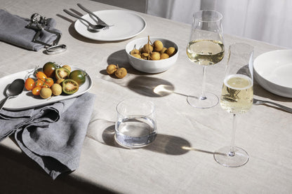 Alessi - Bicchiere "Eugenia" di Design per Champagne in Vetro Cristallino 26cl