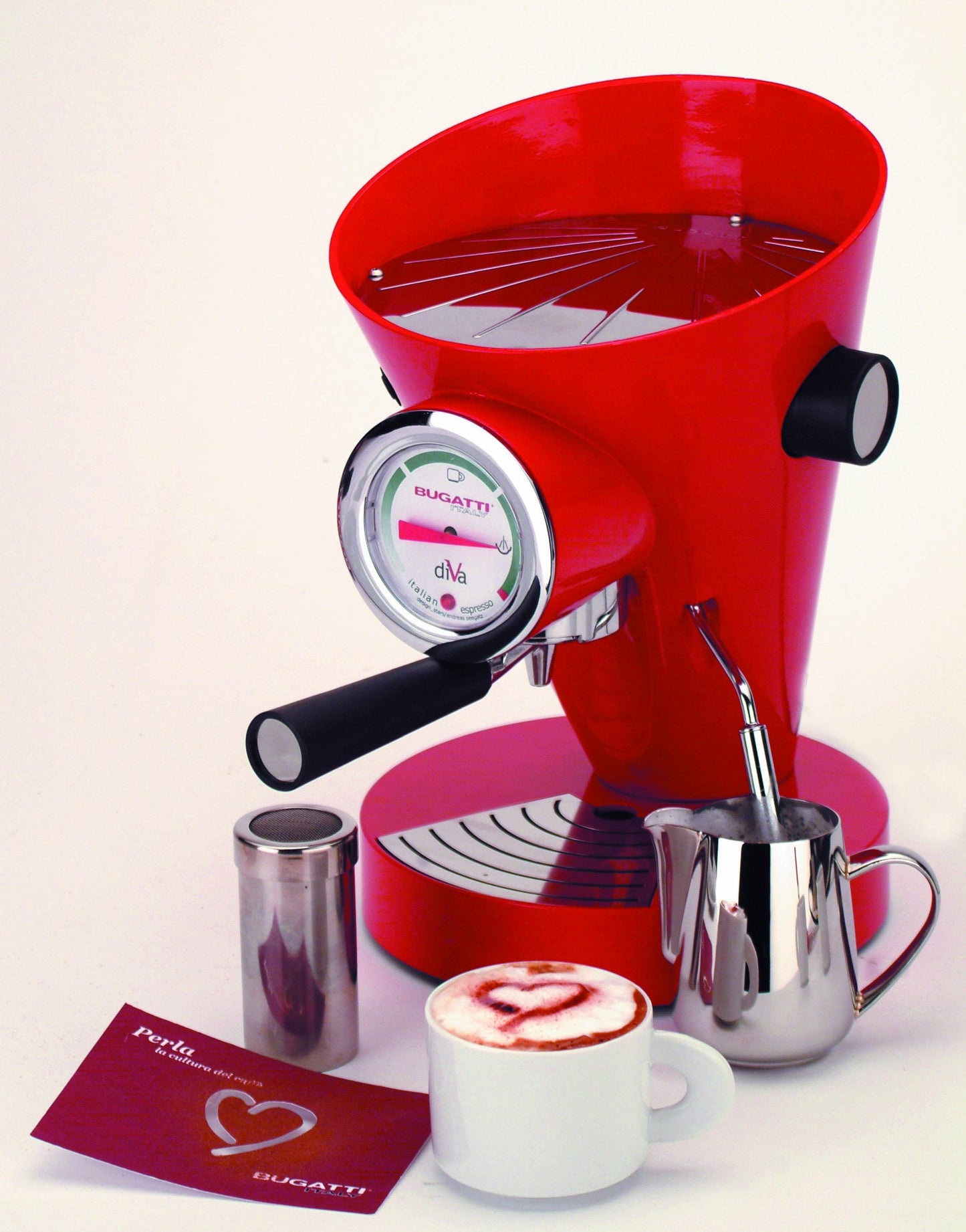 Bugatti - Espresso Machine Hot Red