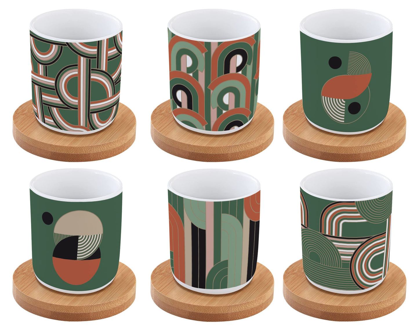 Easy Life - Set of 6 Coffee Cups