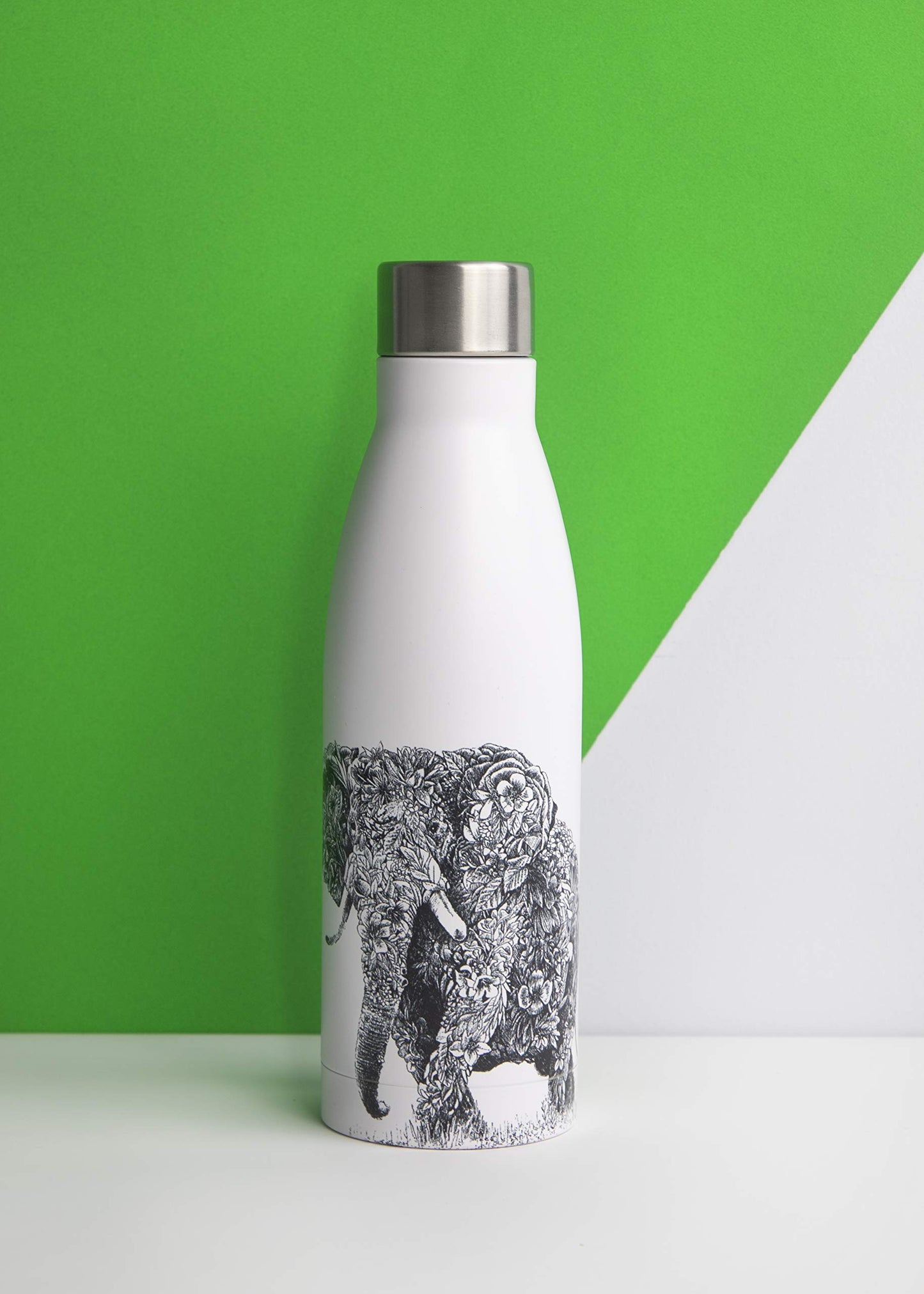 Maxwell &amp; Williams - White "Koala &amp; Friends" Double Wall Stainless Steel Thermal Bottle