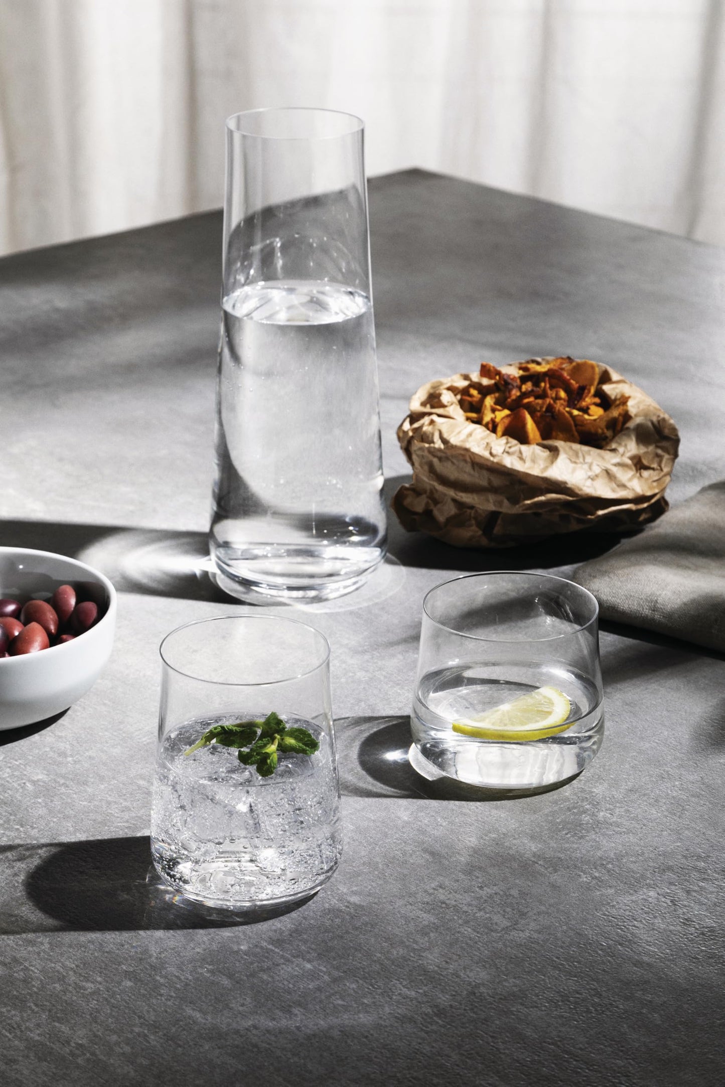 Alessi - "Eugenia" Design Glass in Crystal Glass 39cl