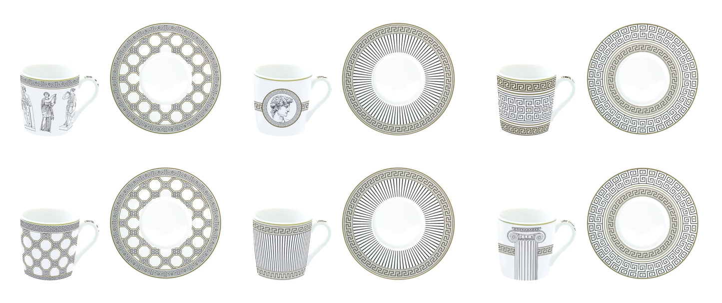 Easy Life - Set of 6 Coffee Cups